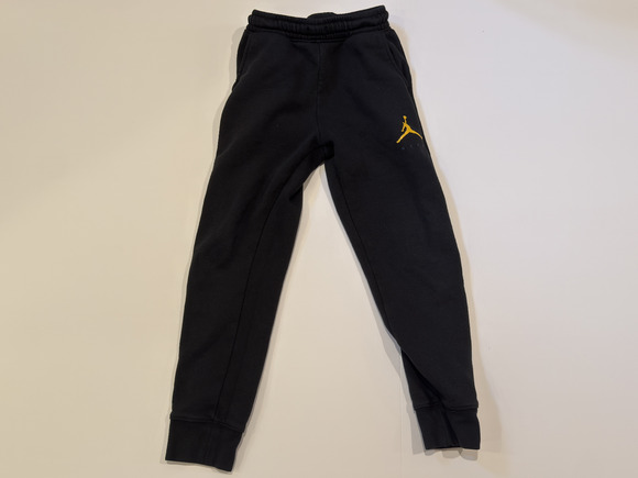 Nike Other - Nike Jordan Boys Youth Small Black Cotton Sweatpants Joggers Athletic Activewear